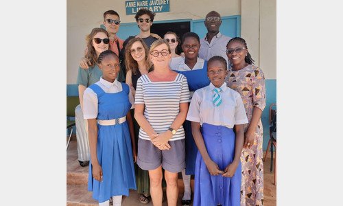 Opticiens in opleiding naar Gambia voor vrijwilligerswerk